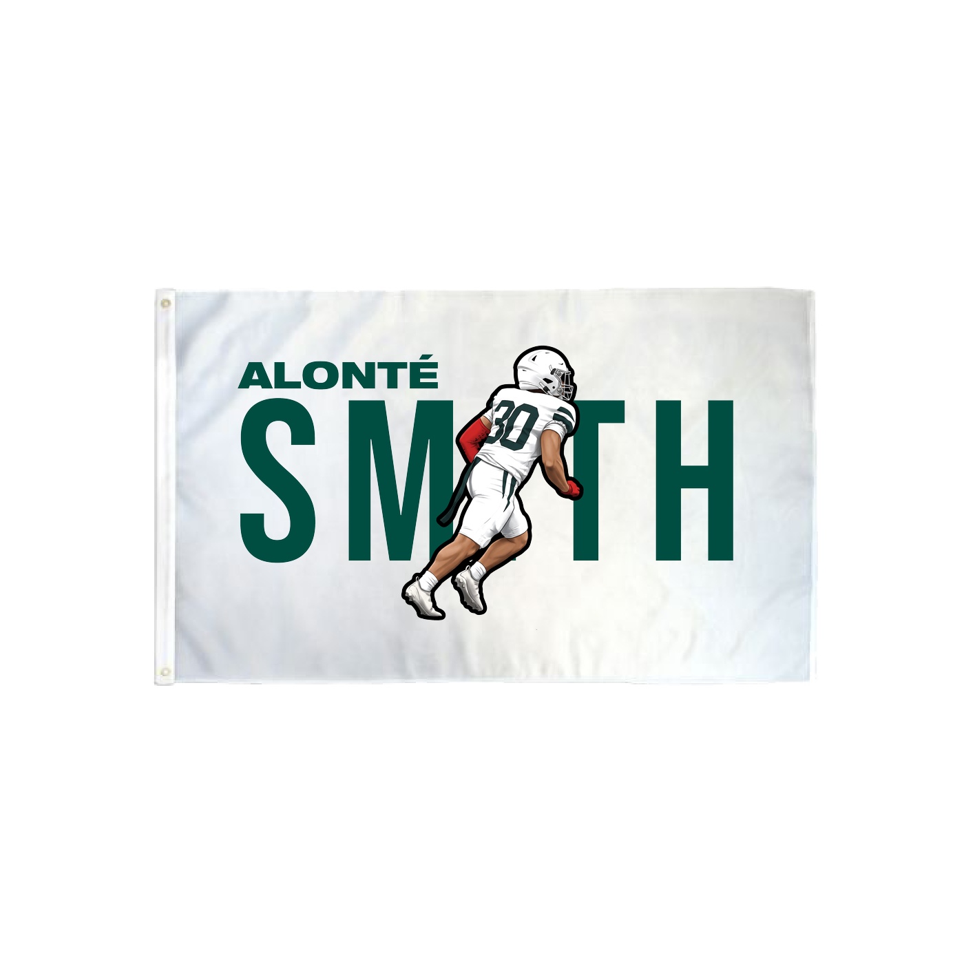 3x5 Flag — Player Name in Classic
