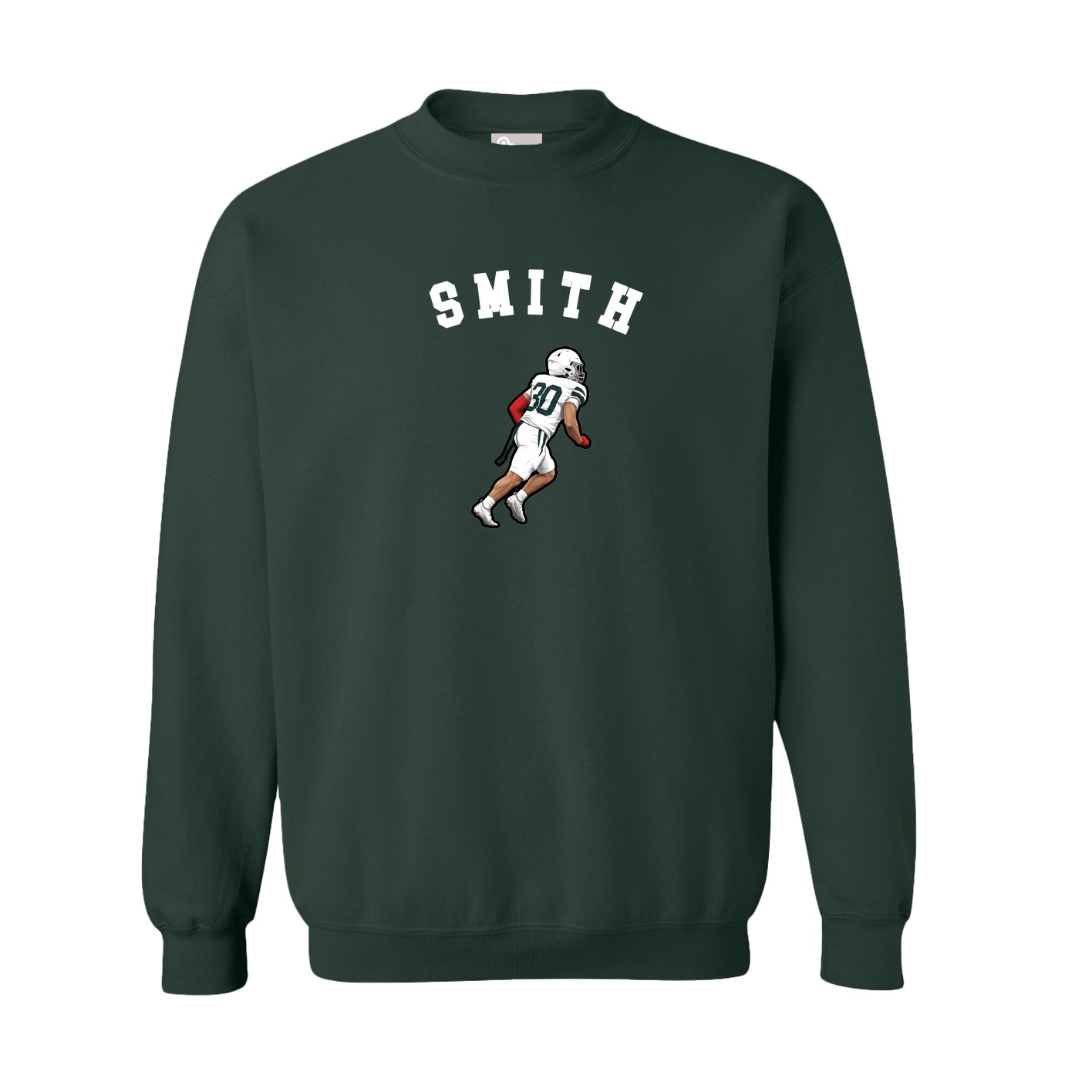 Fleece Crew — Shirsey Arch in Green