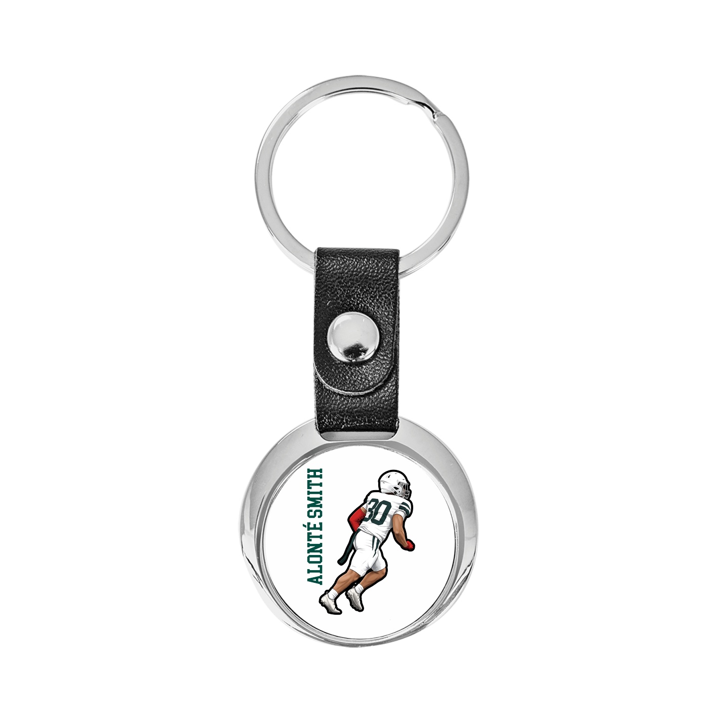 Key Chain — Name Vertical in Classic