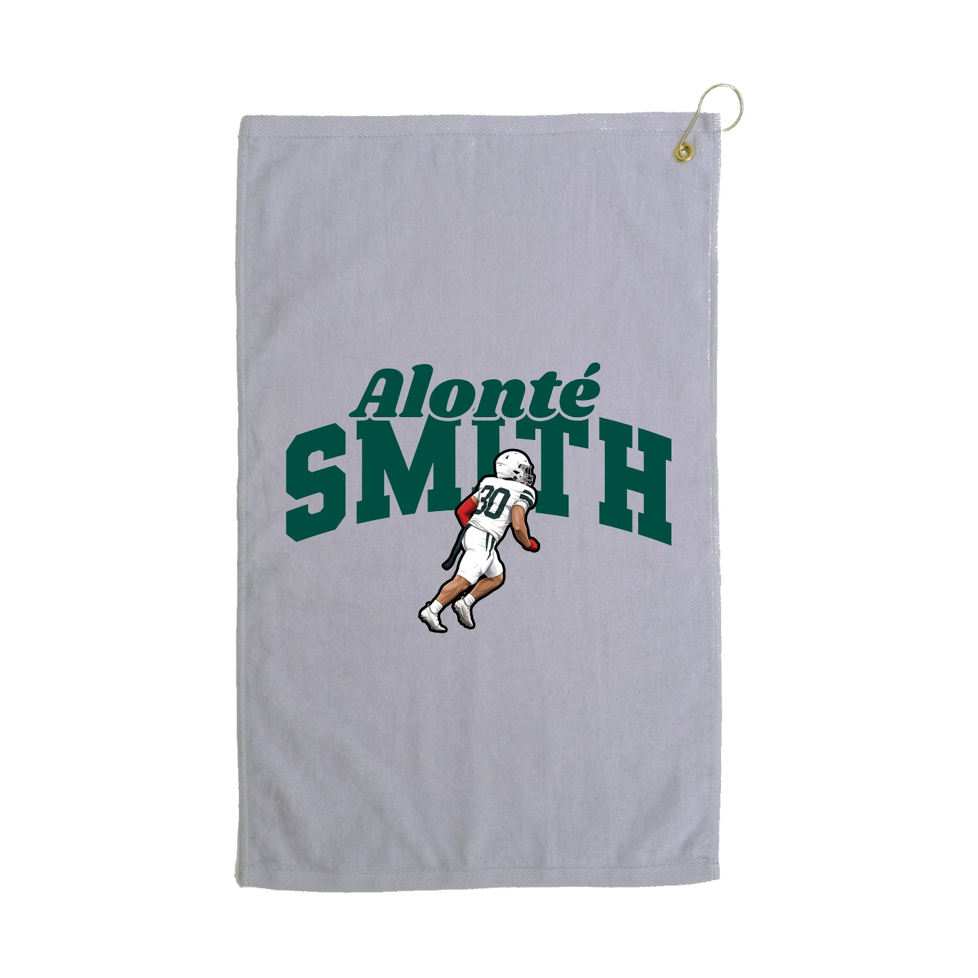 Golf Towel — Signature Arch in Grey