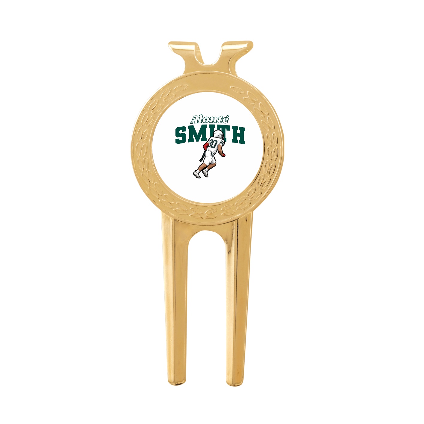 Divot Tool with Ball Marker — Name Arch in Classic