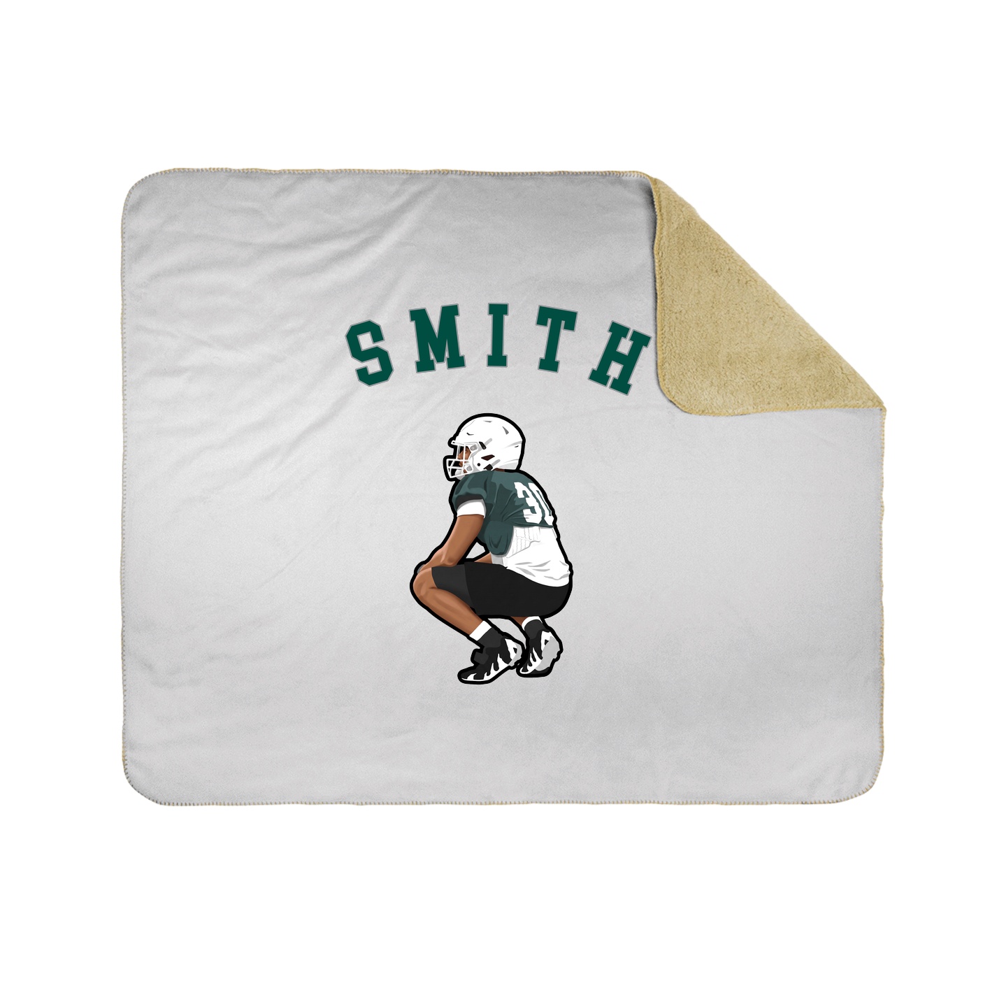 Throw Blanket — Shirsey Arch in White