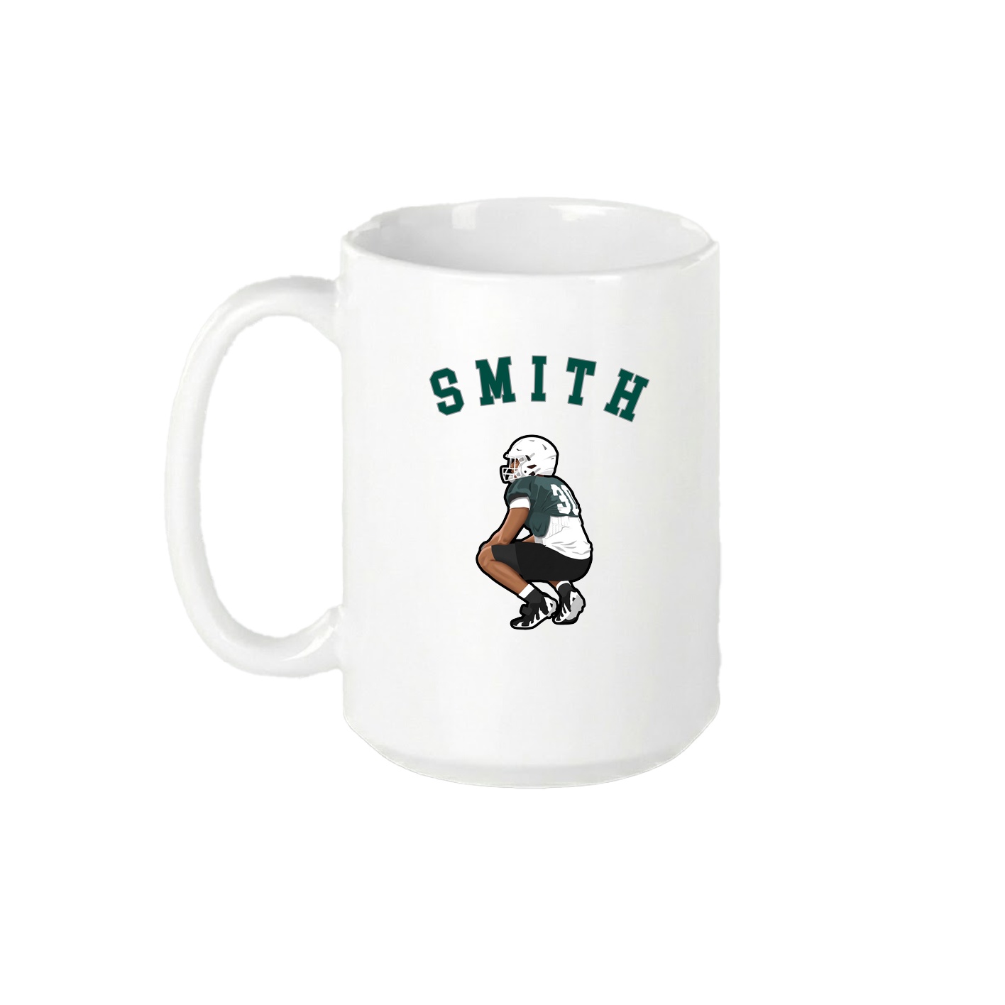 15oz Coffee Mug — Shirsey Arch in White