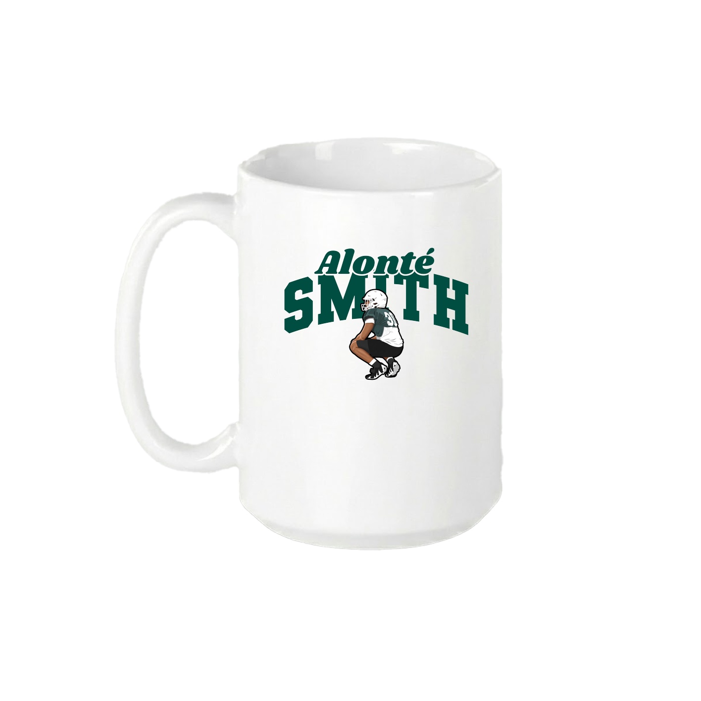 15oz Coffee Mug — Signature Arch in White