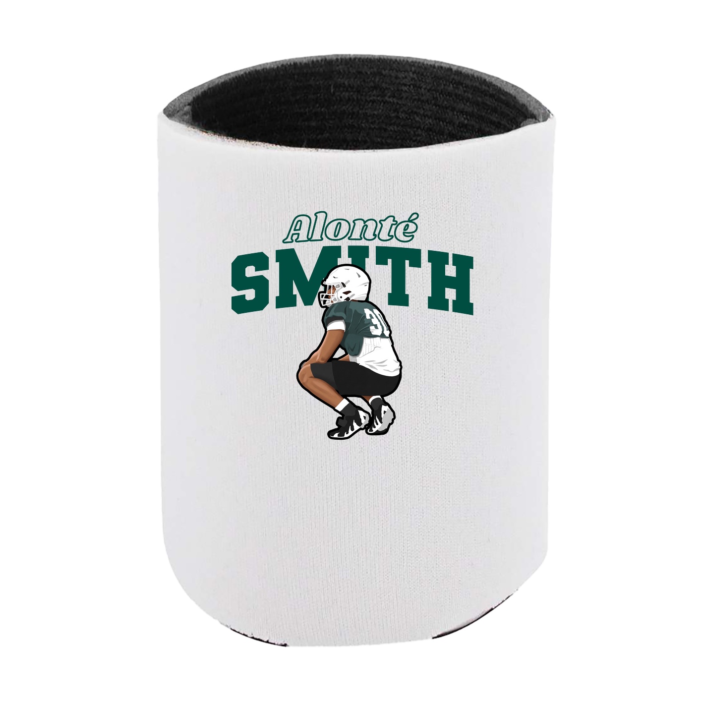 Can Holder — Name Arch in White