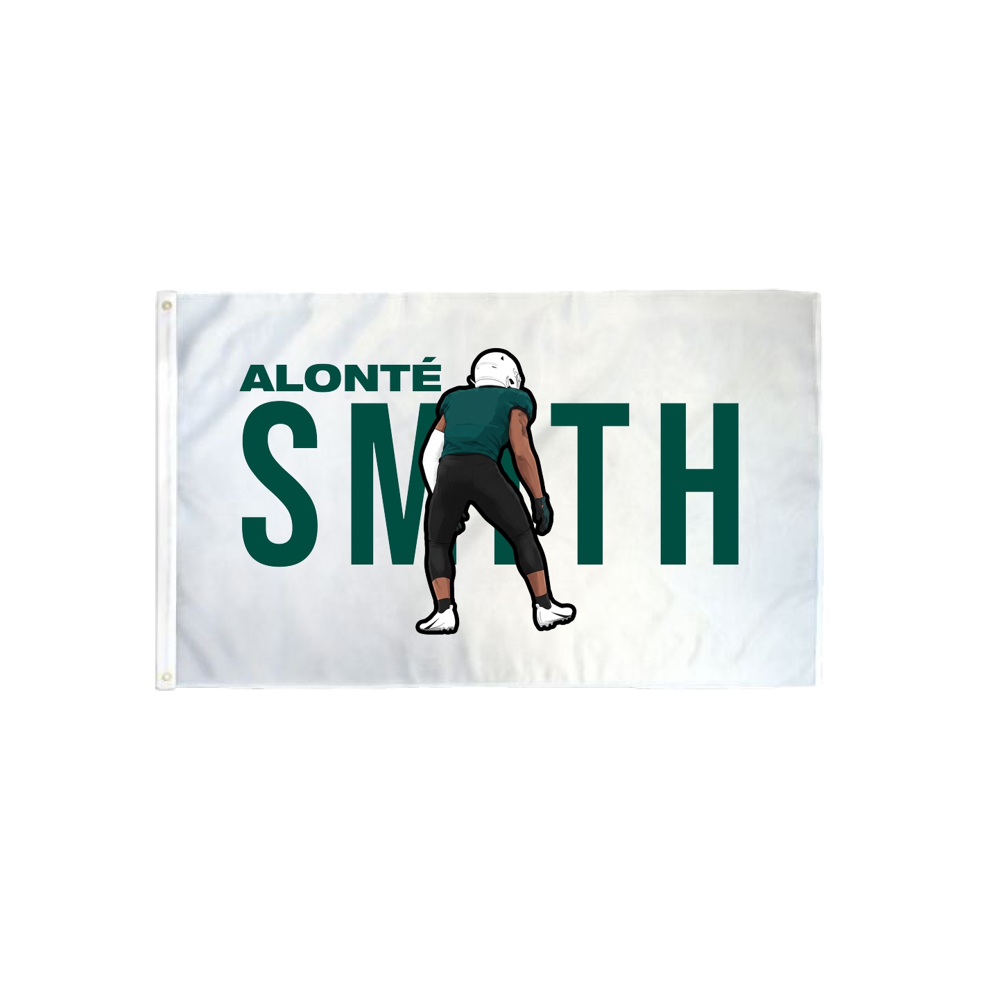3x5 Flag — Player Name in Classic