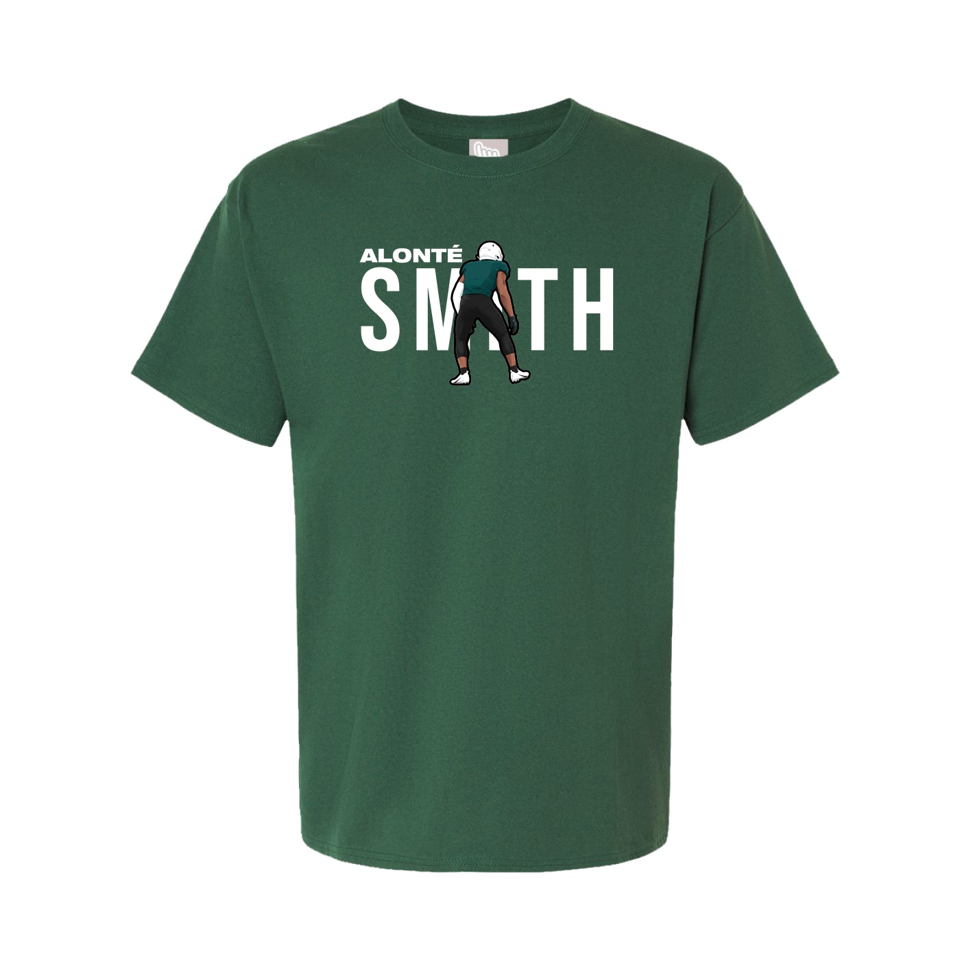 Youth Tee — Player Name in Green