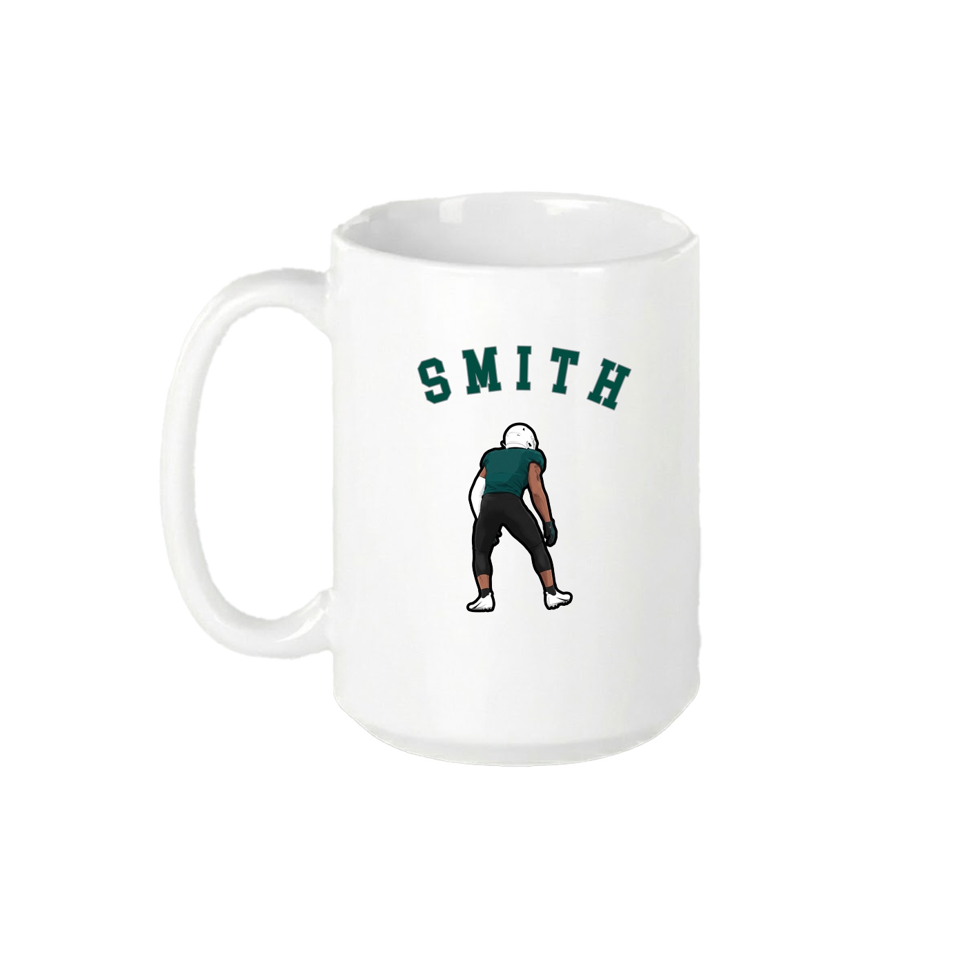 15oz Coffee Mug — Shirsey Arch in White