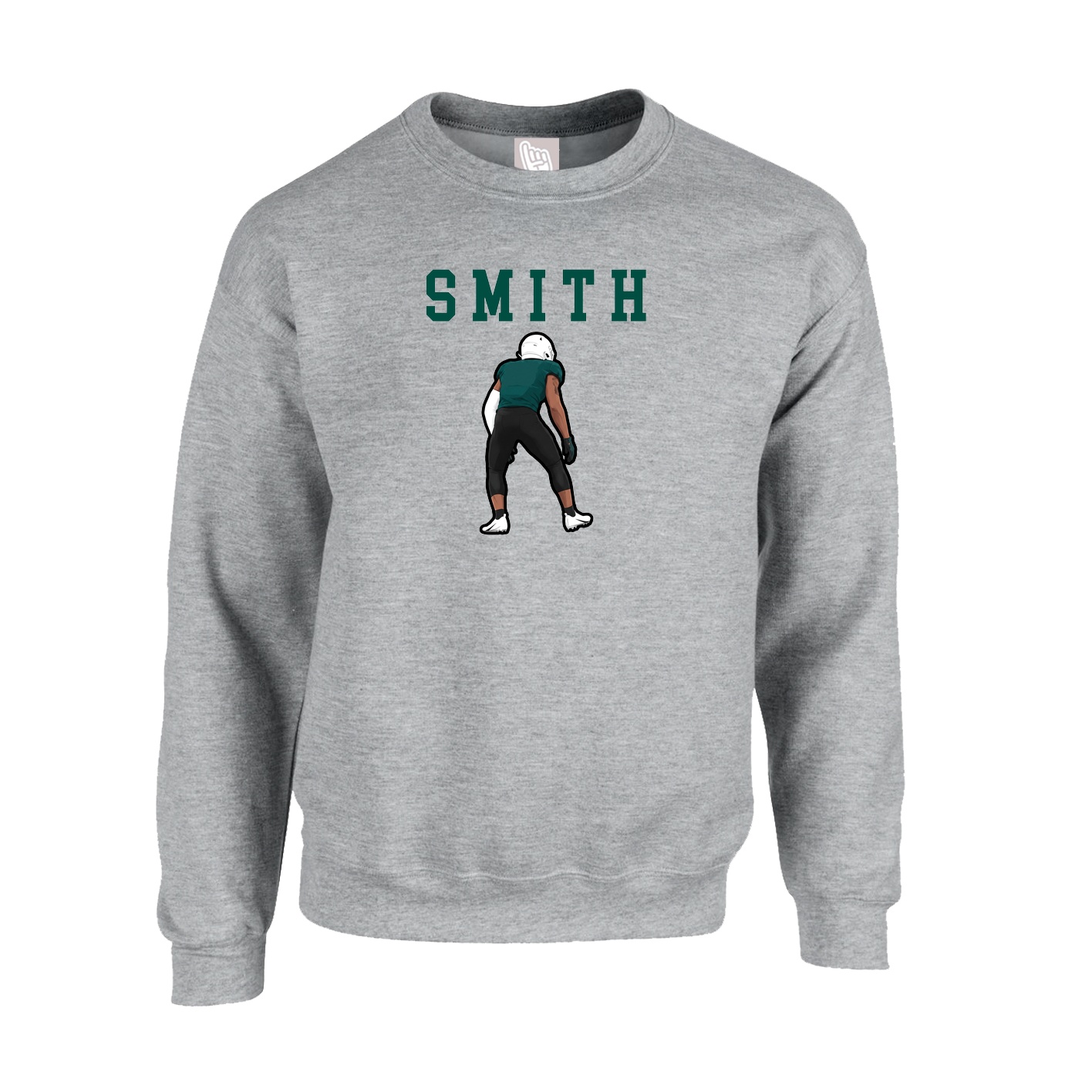 Fleece Crew — Shirsey in Grey