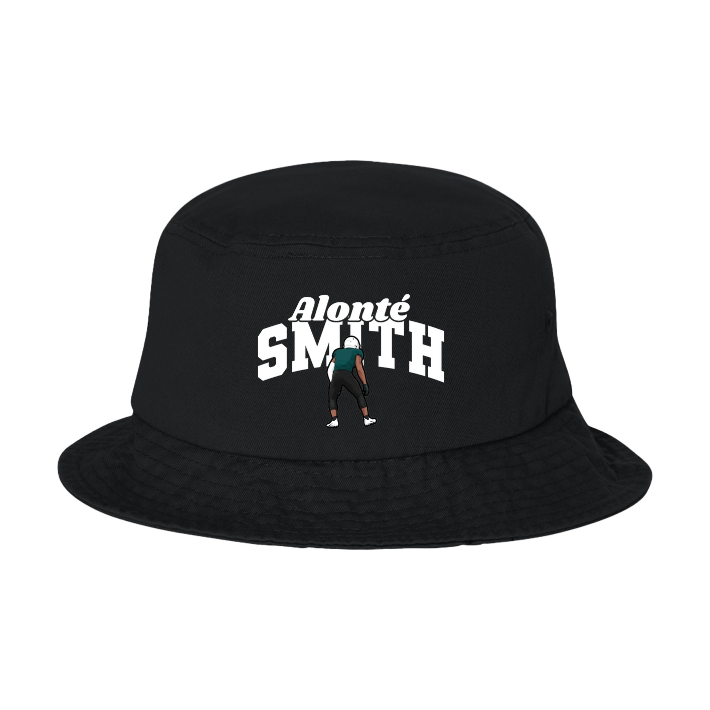 Bucket Cap — Signature Arch in Black