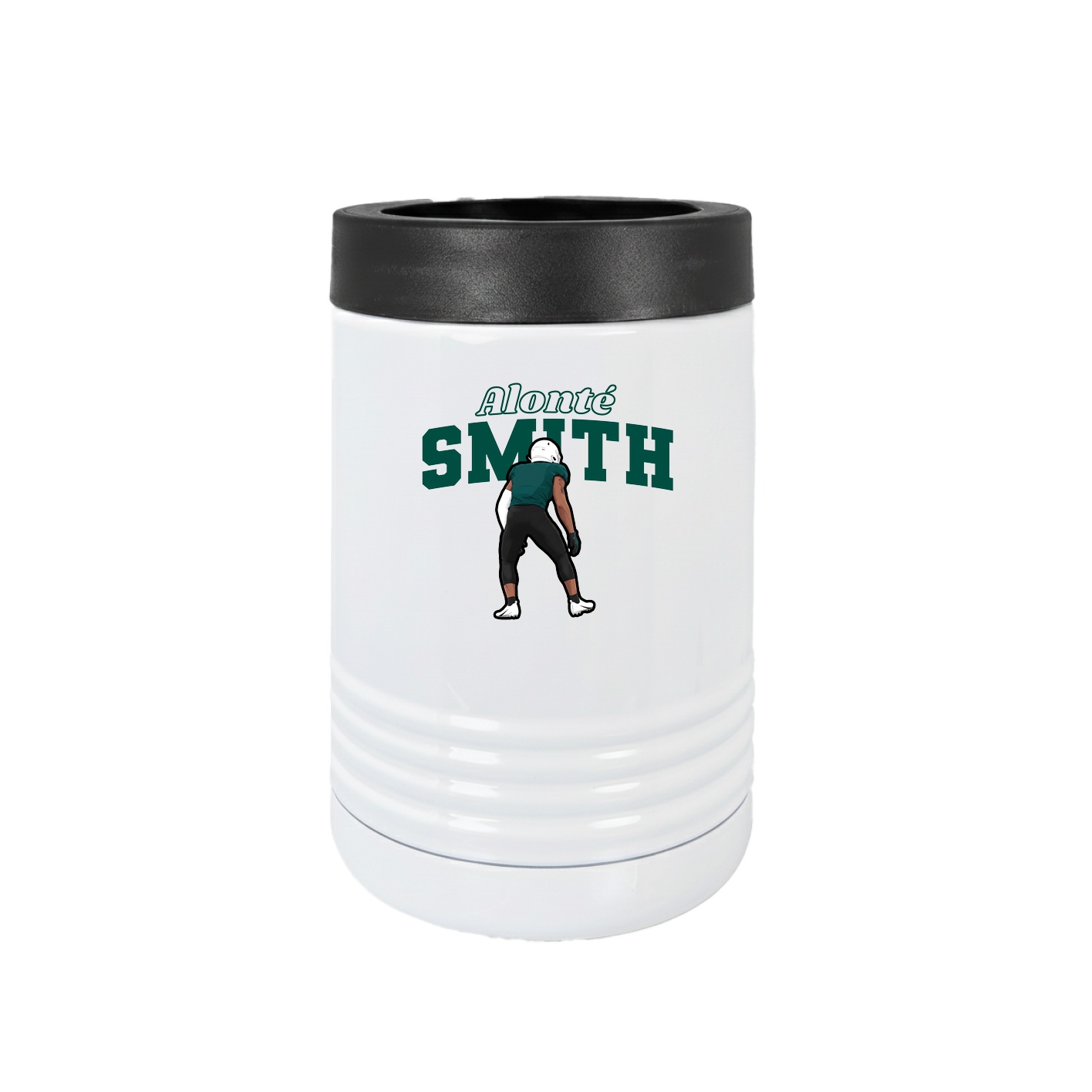 Beverage Holder — Name Arch in White