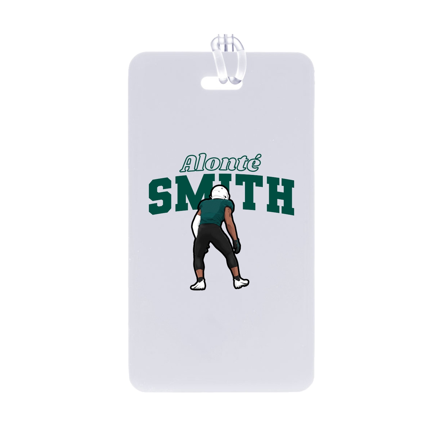 Bag Tag — Name Arch in Classic