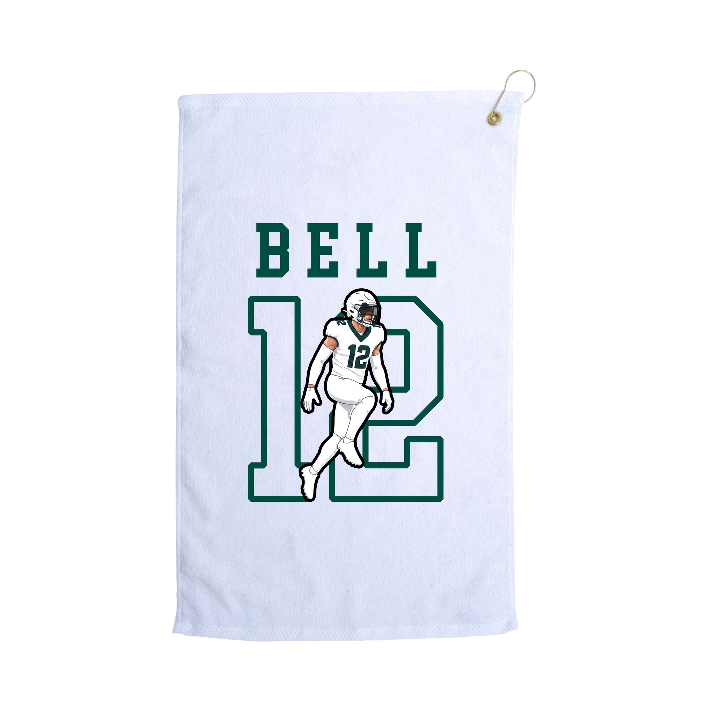 Golf Towel — Shirsey in White