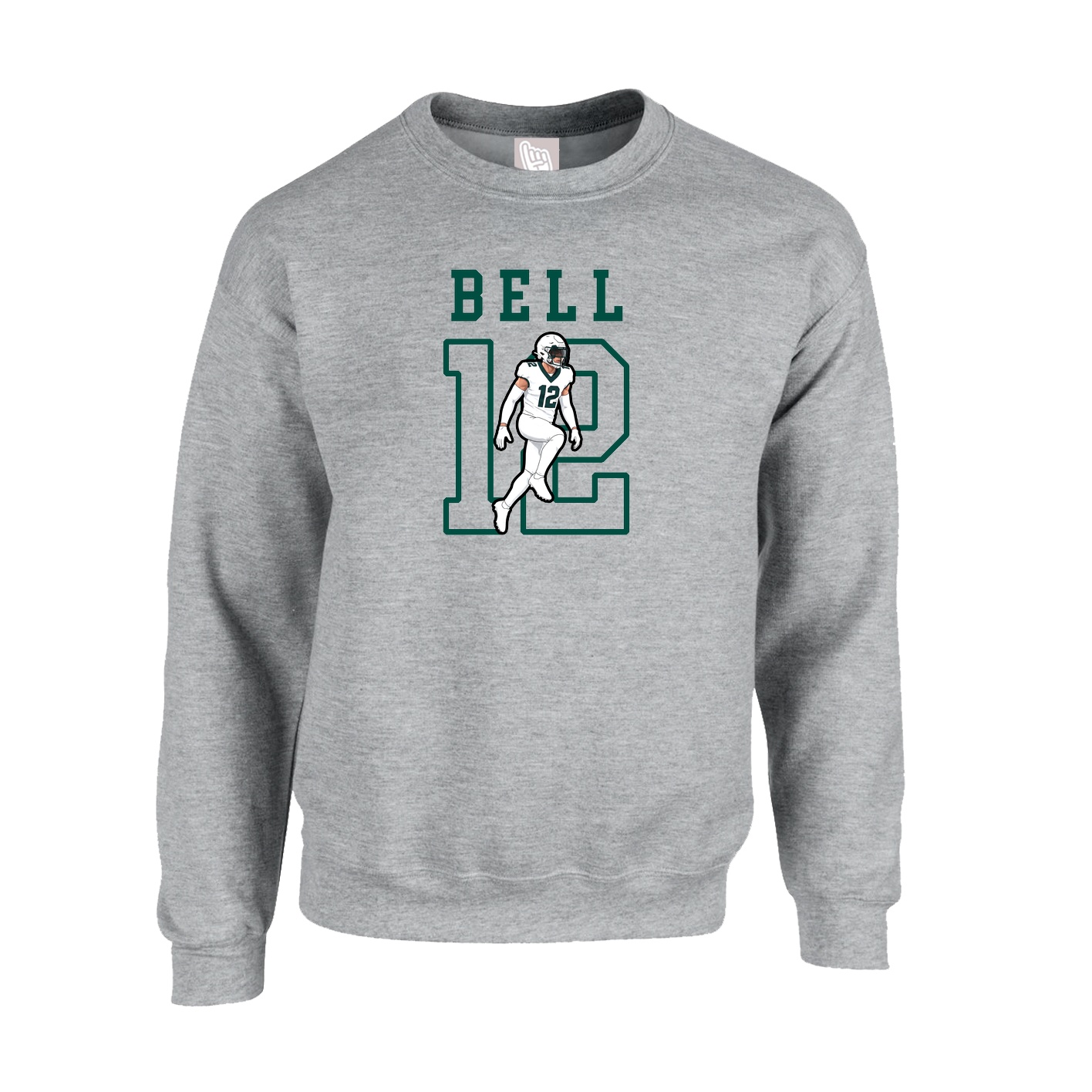Fleece Crew — Shirsey in Grey
