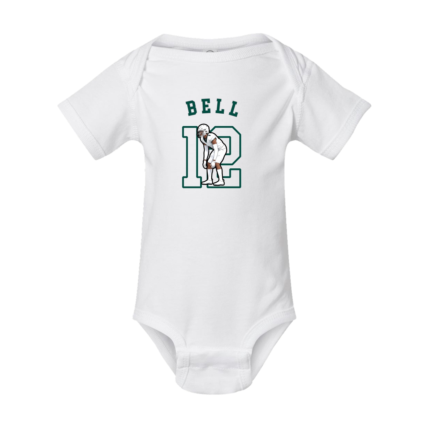 Baby Onesie — Shirsey Arch in White