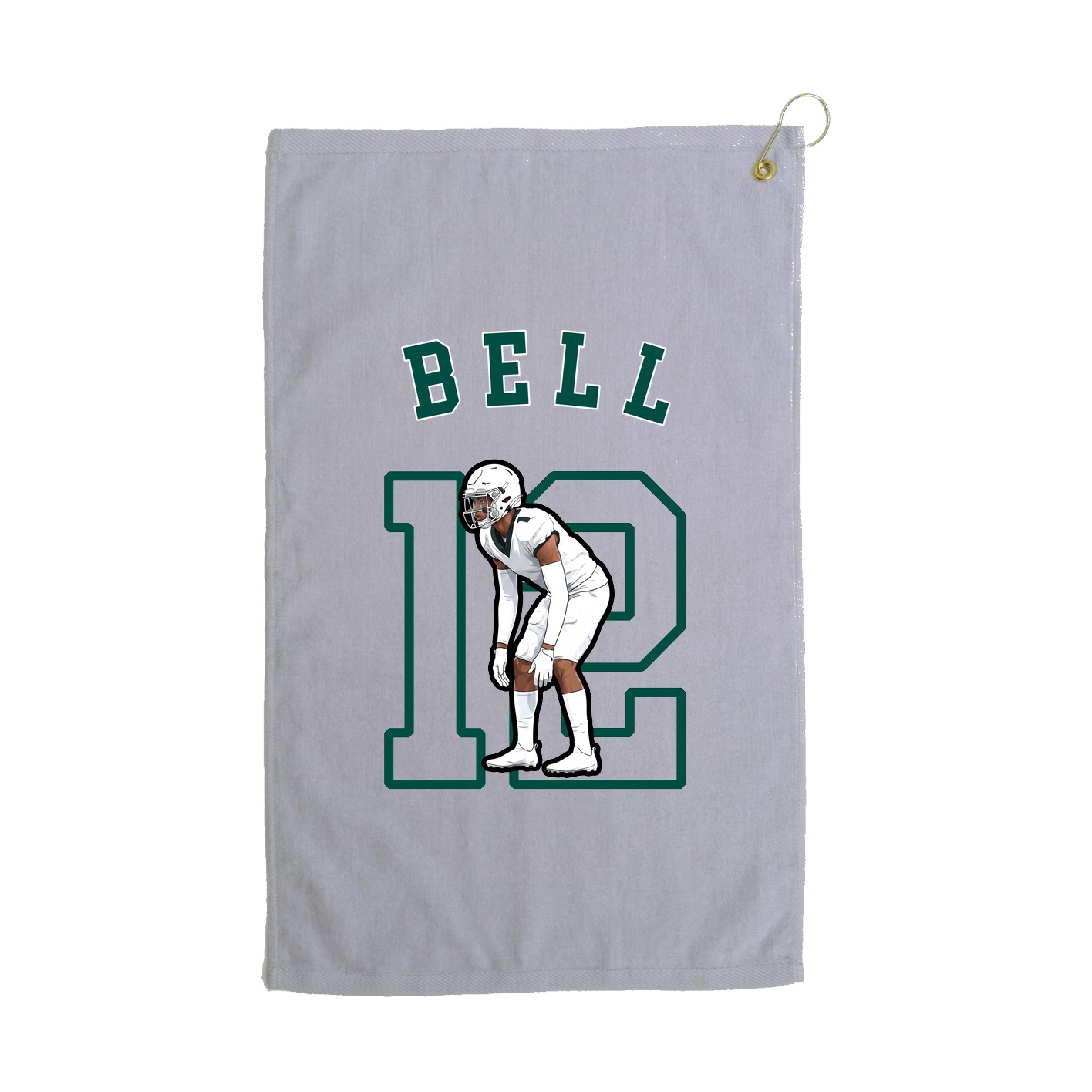 Golf Towel — Shirsey Arch in Grey