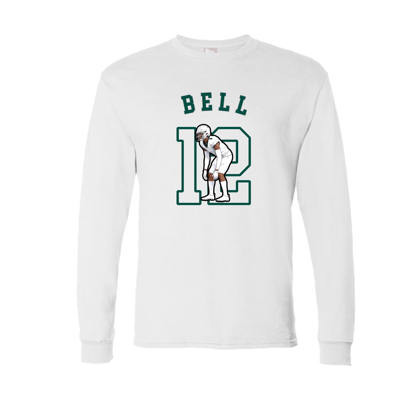 Long Sleeve Tee — Shirsey Arch in White