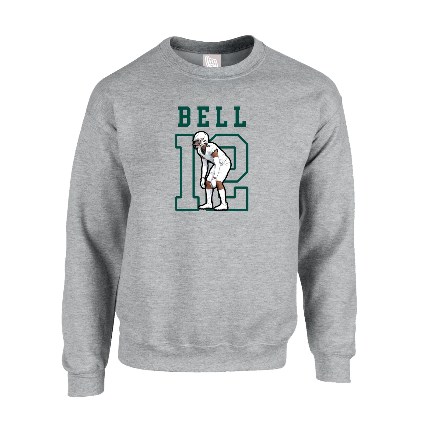 Fleece Crew — Shirsey in Grey