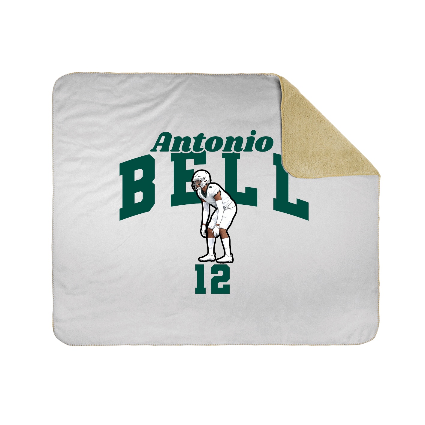 Throw Blanket — Signature Arch in White