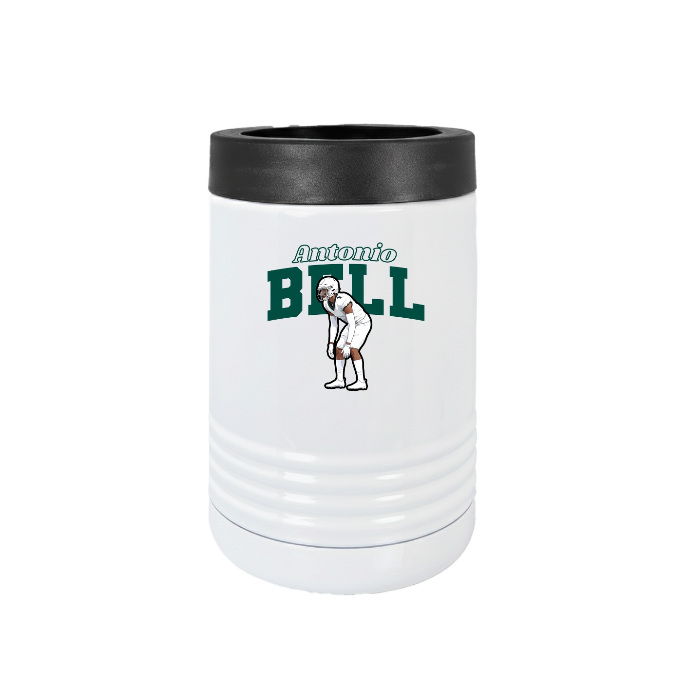 Beverage Holder — Name Arch in White