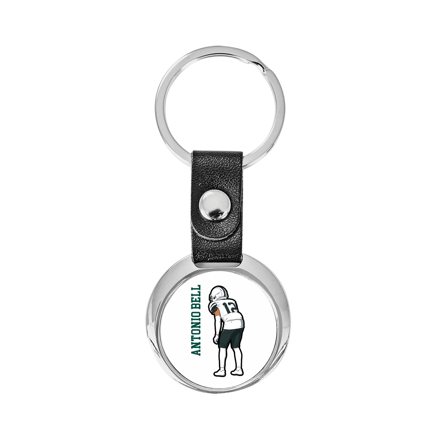 Key Chain — Name Vertical in Classic