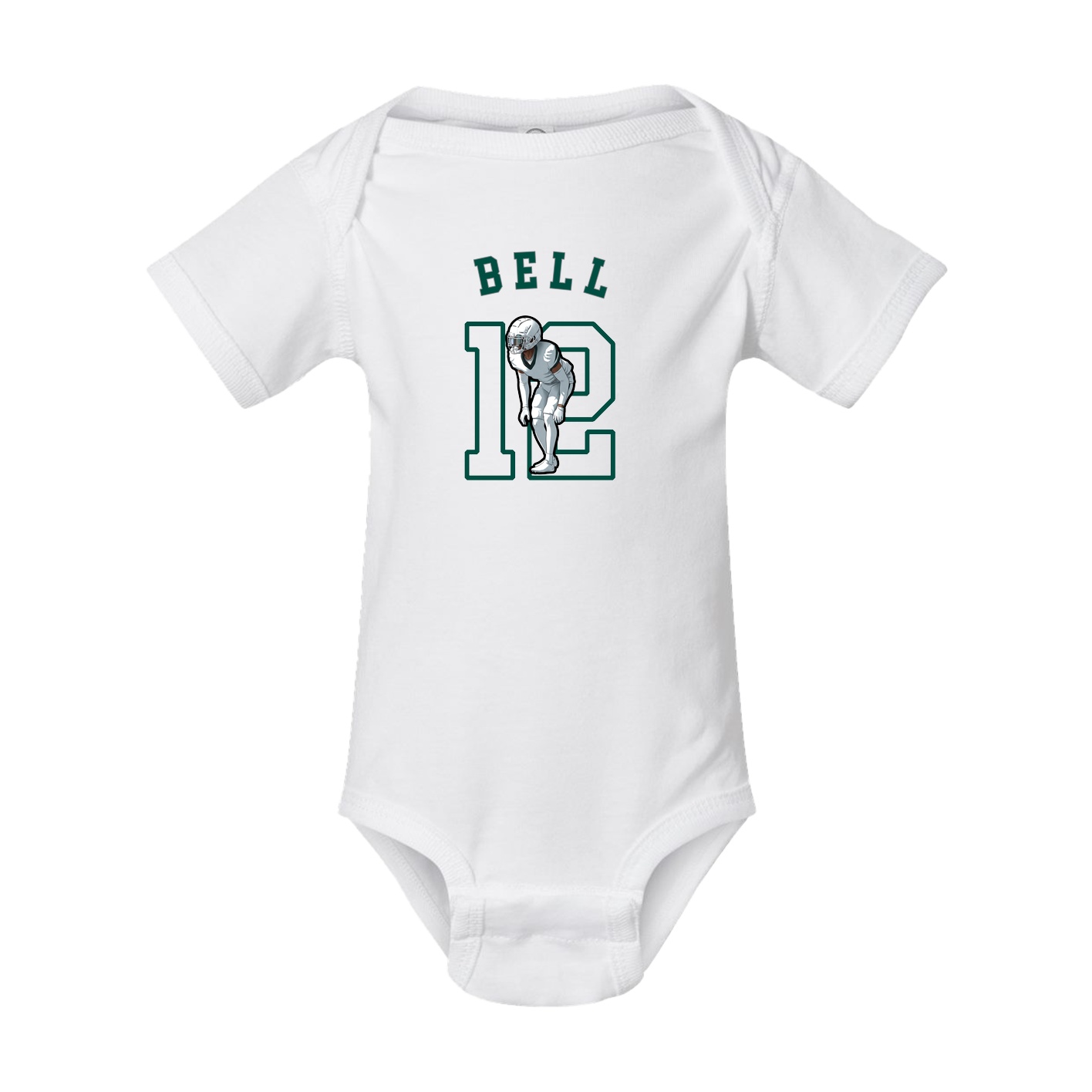 Baby Onesie — Shirsey Arch in White