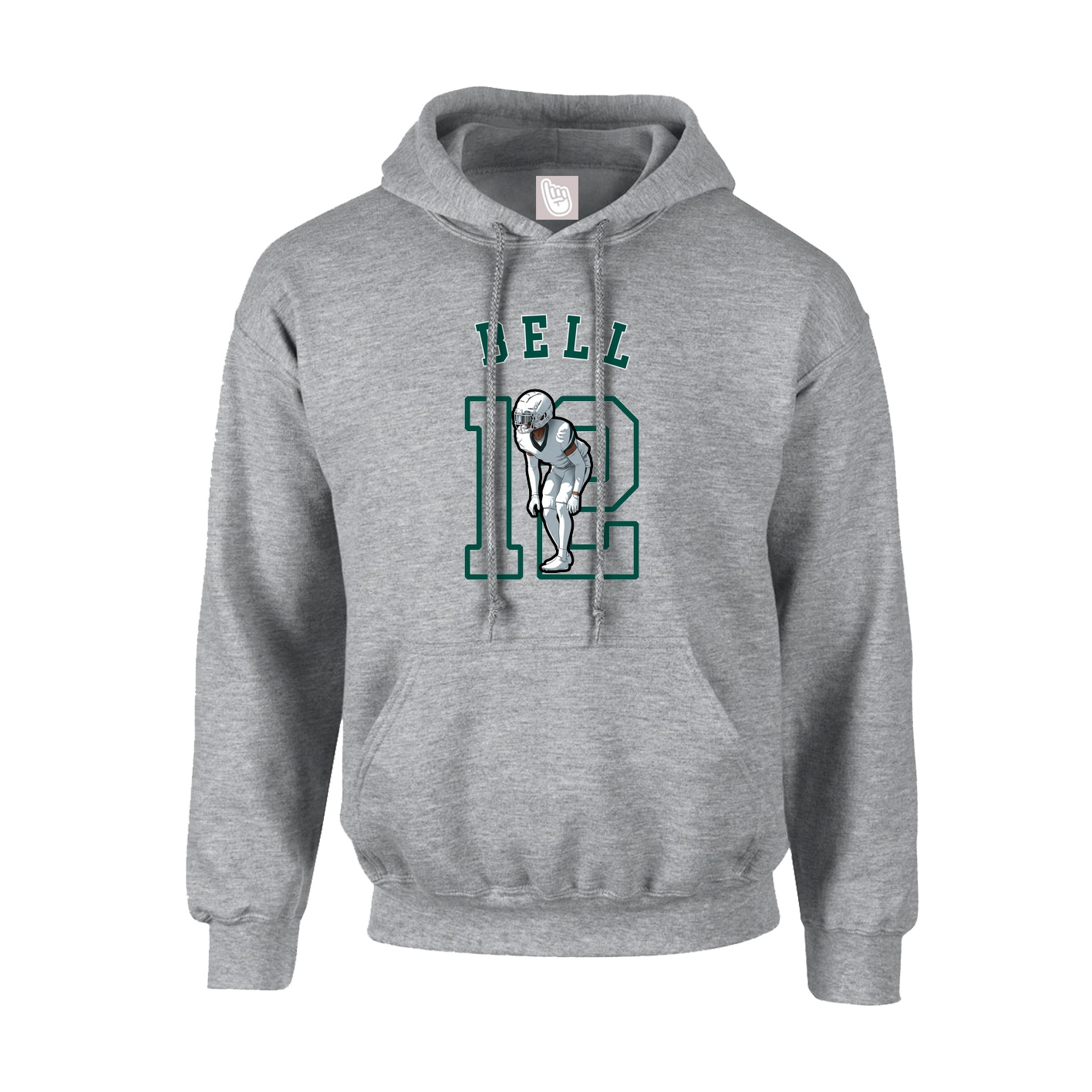 Youth Hoodie — Shirsey Arch in Grey