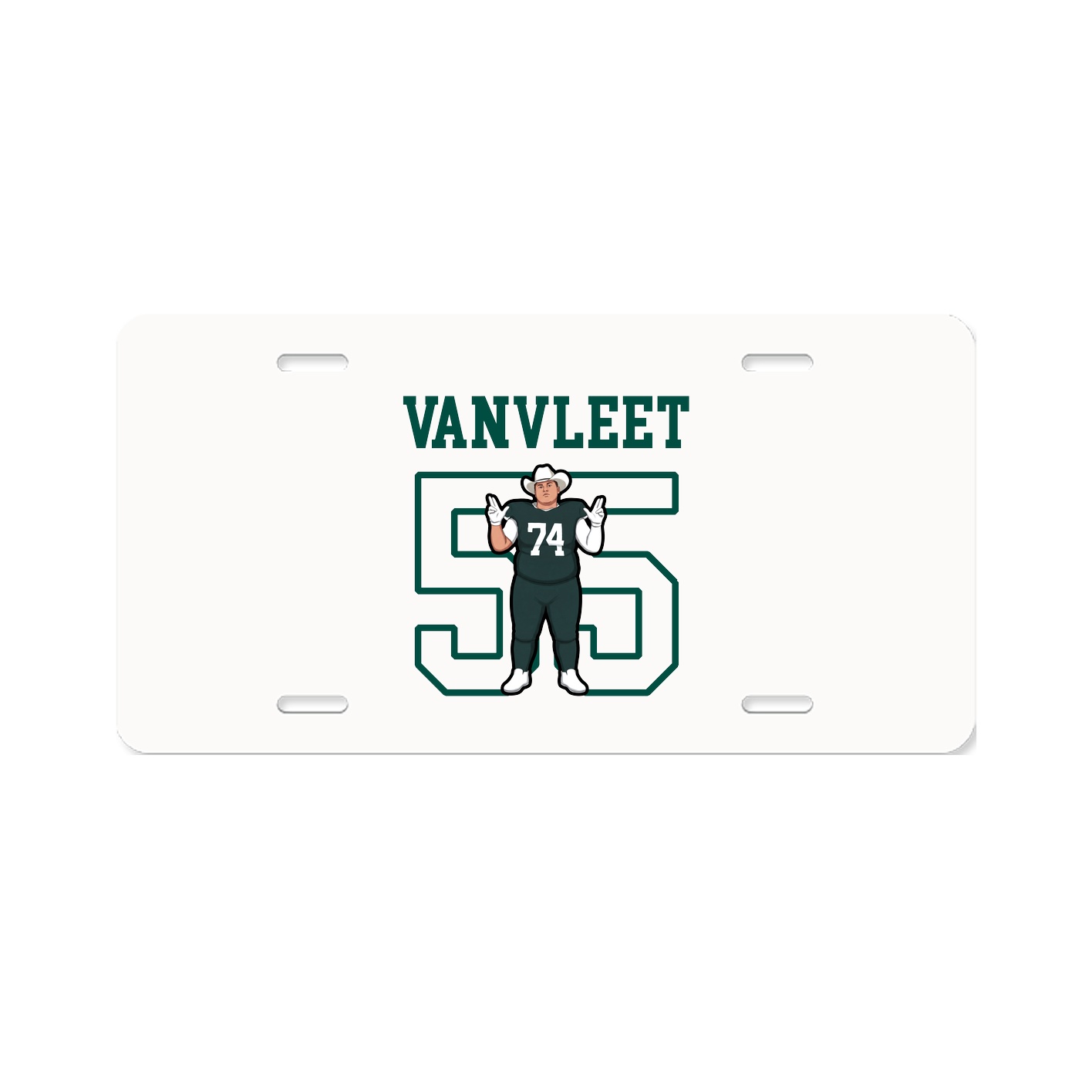 License Plate — Shirsey in Classic