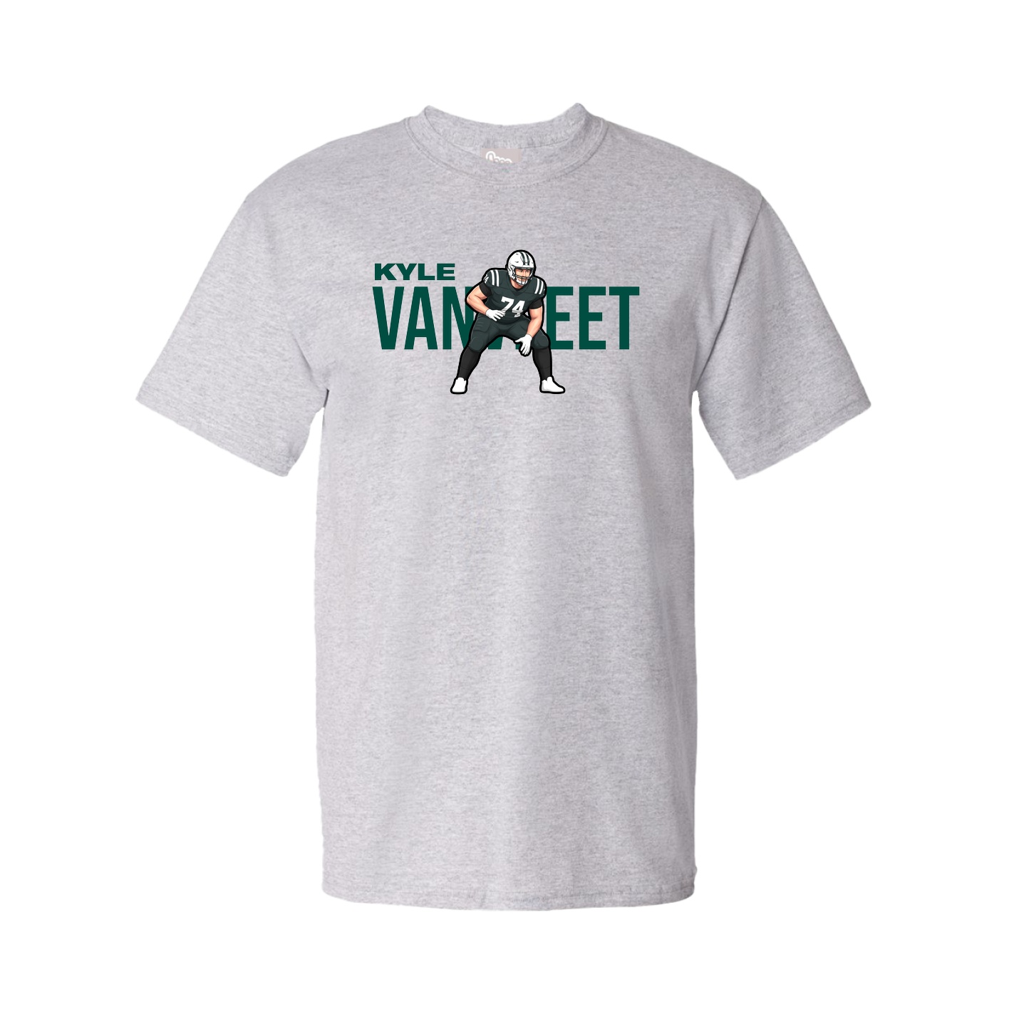 Tee — Player Name in Grey