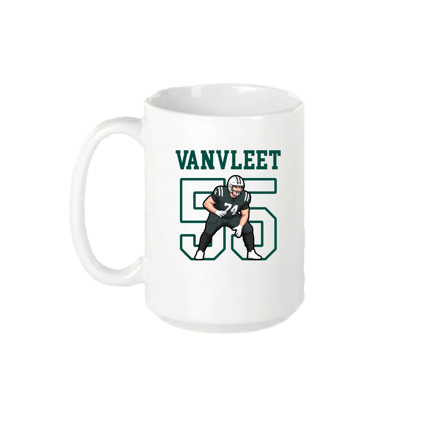15oz Coffee Mug — Shirsey in White