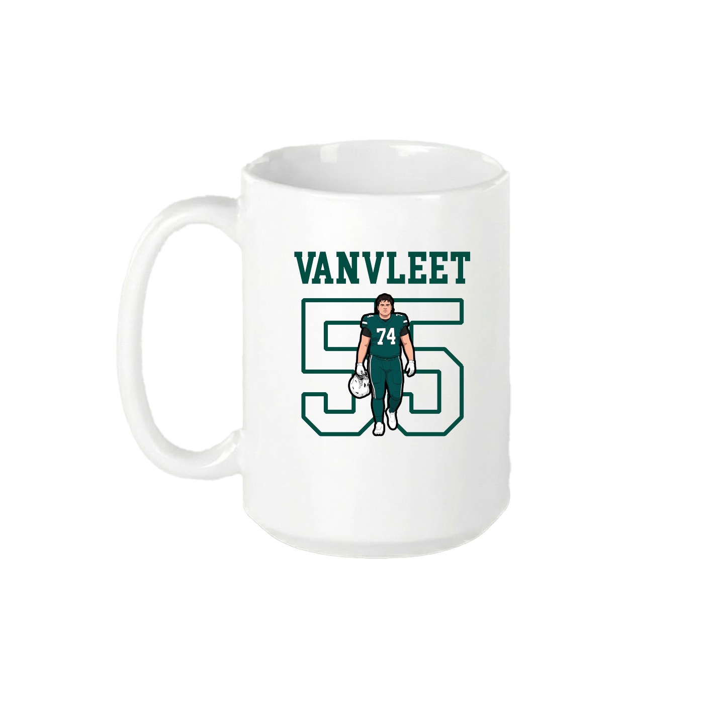 15oz Coffee Mug — Shirsey in White