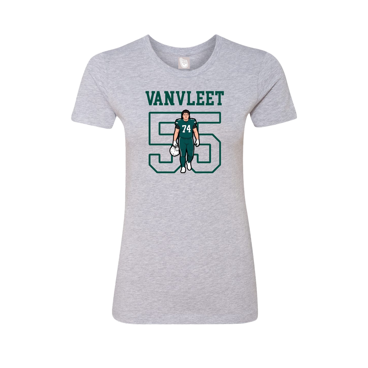 Womens Tee — Shirsey in Grey