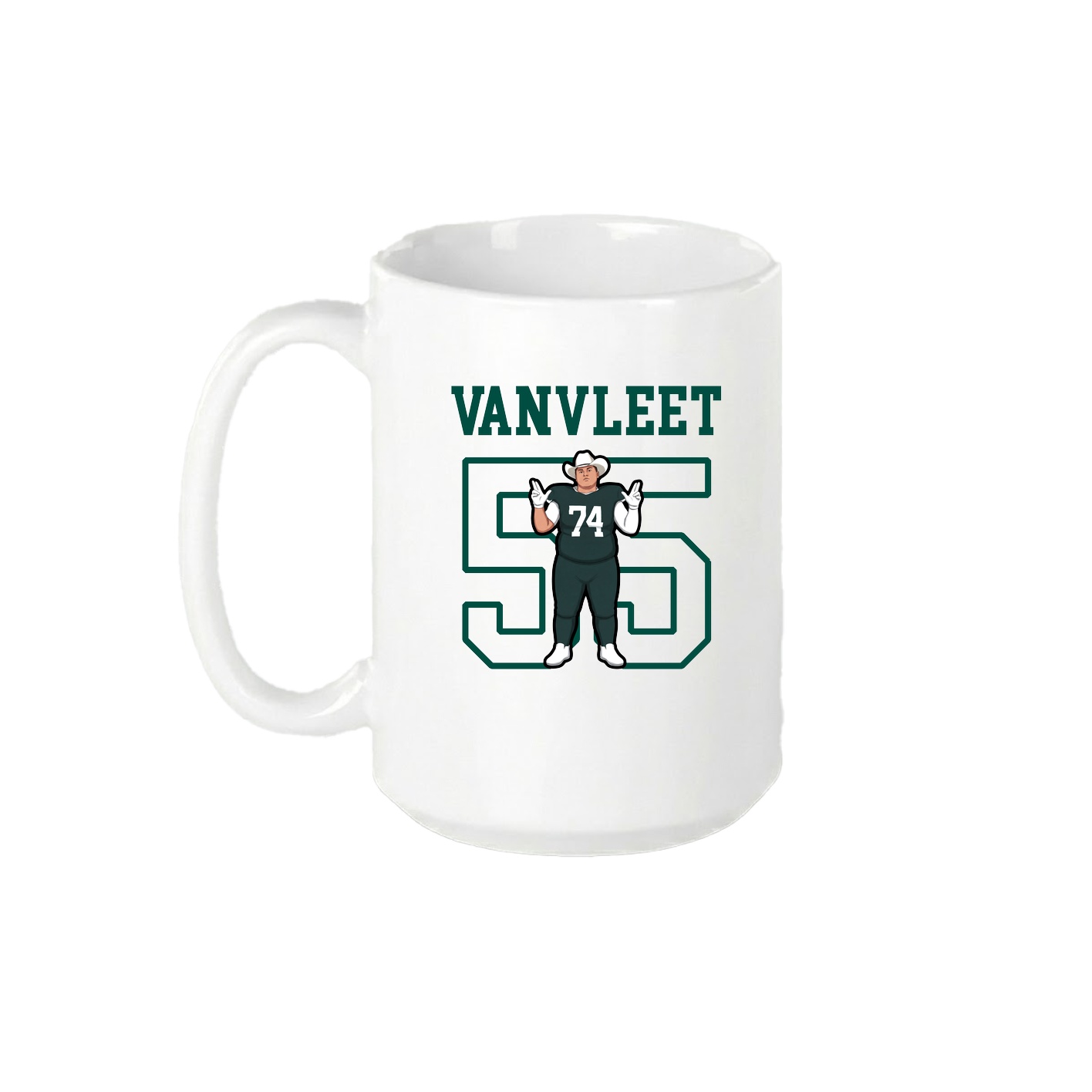 15oz Coffee Mug — Shirsey in White