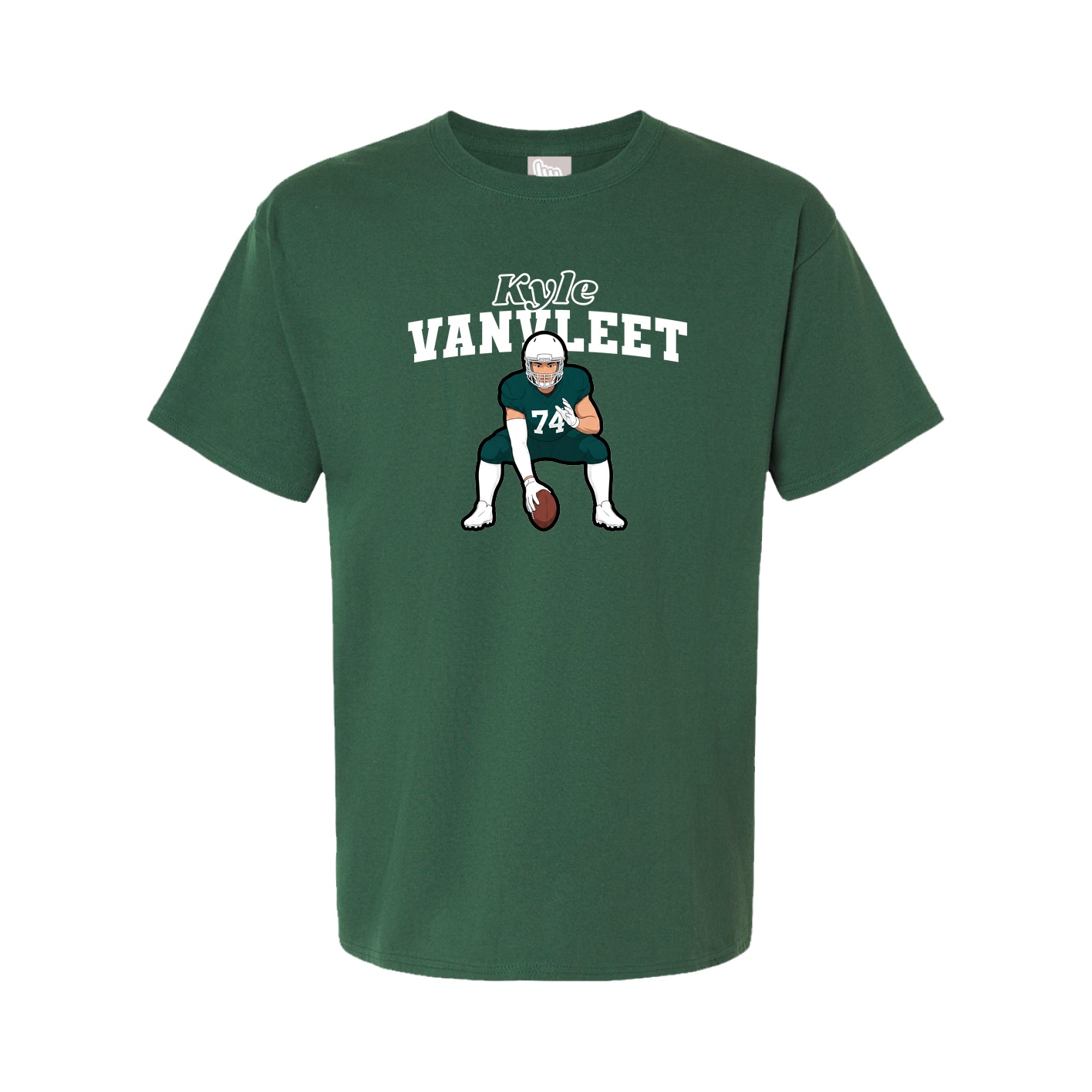Tee — Name Arch in Green