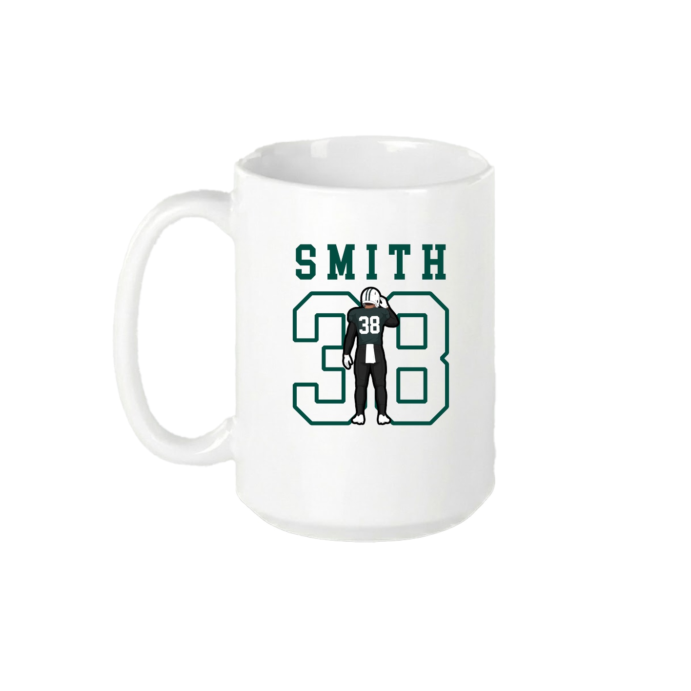 15oz Coffee Mug — Shirsey in White