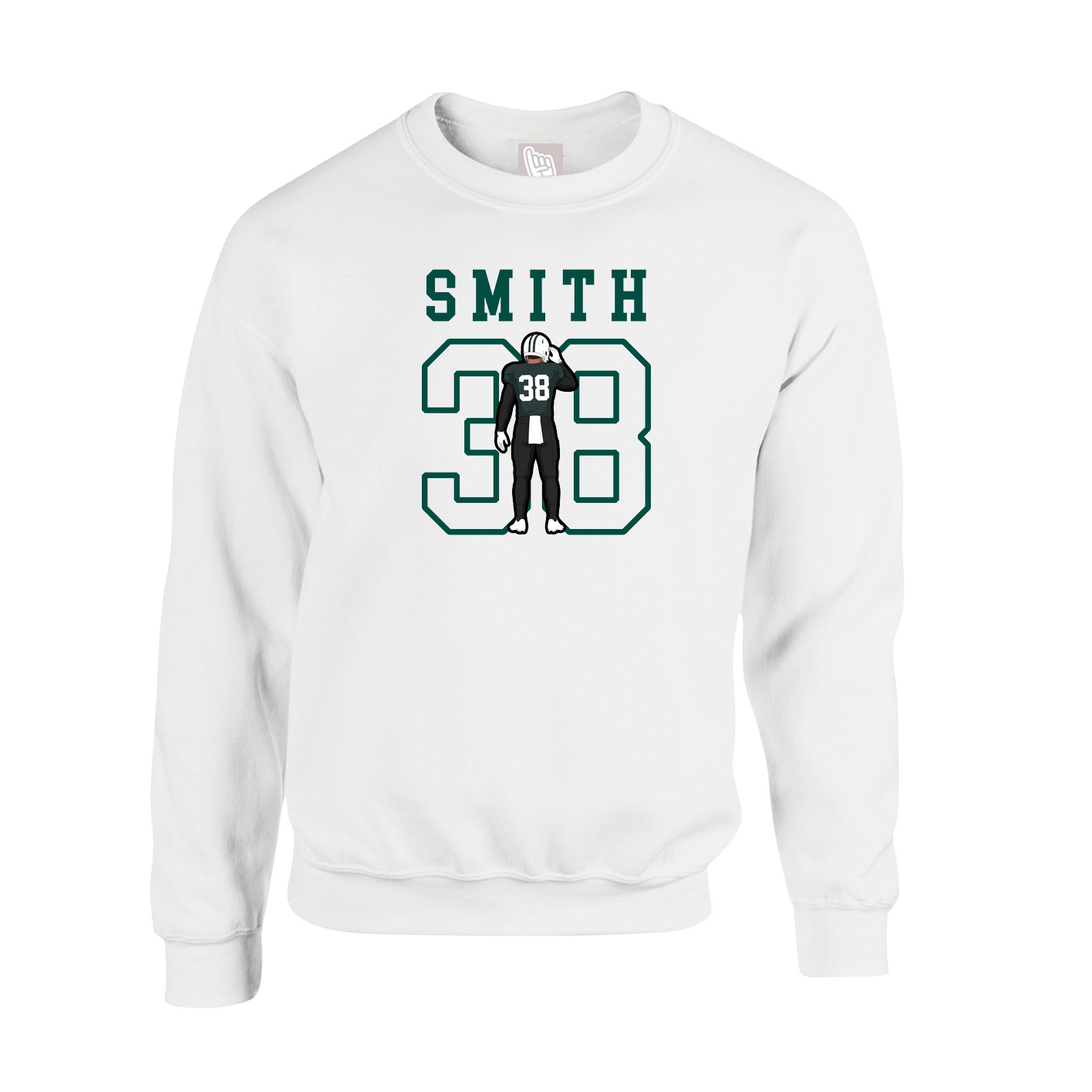 Fleece Crew — Shirsey in White