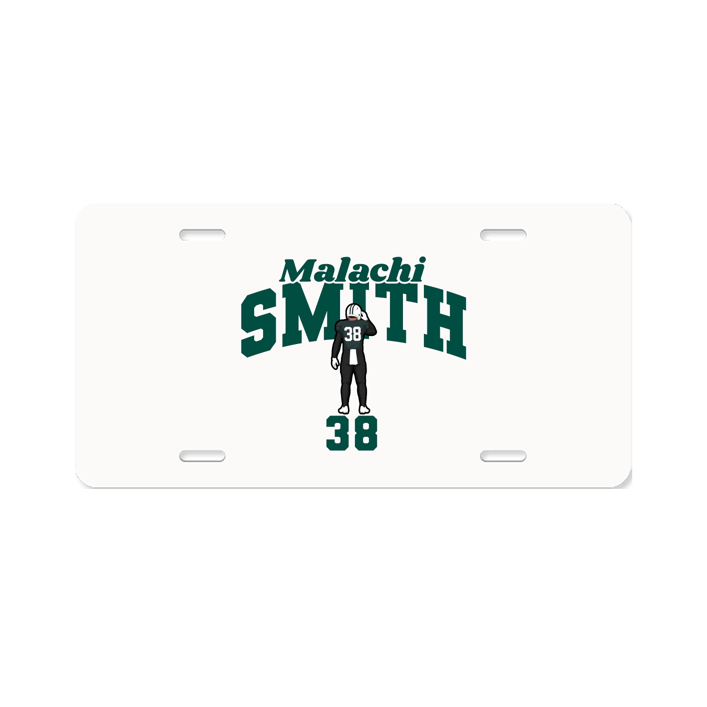 License Plate — Signature Arch in Classic