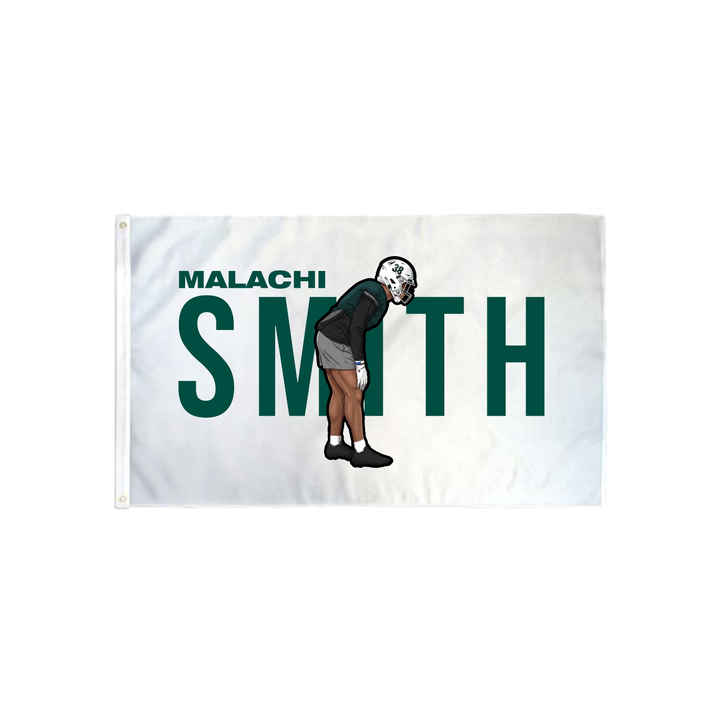 3x5 Flag — Player Name in Classic