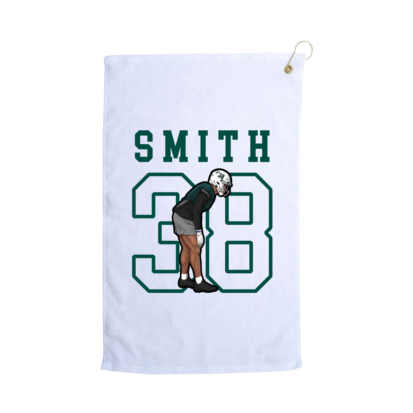Golf Towel — Shirsey in White