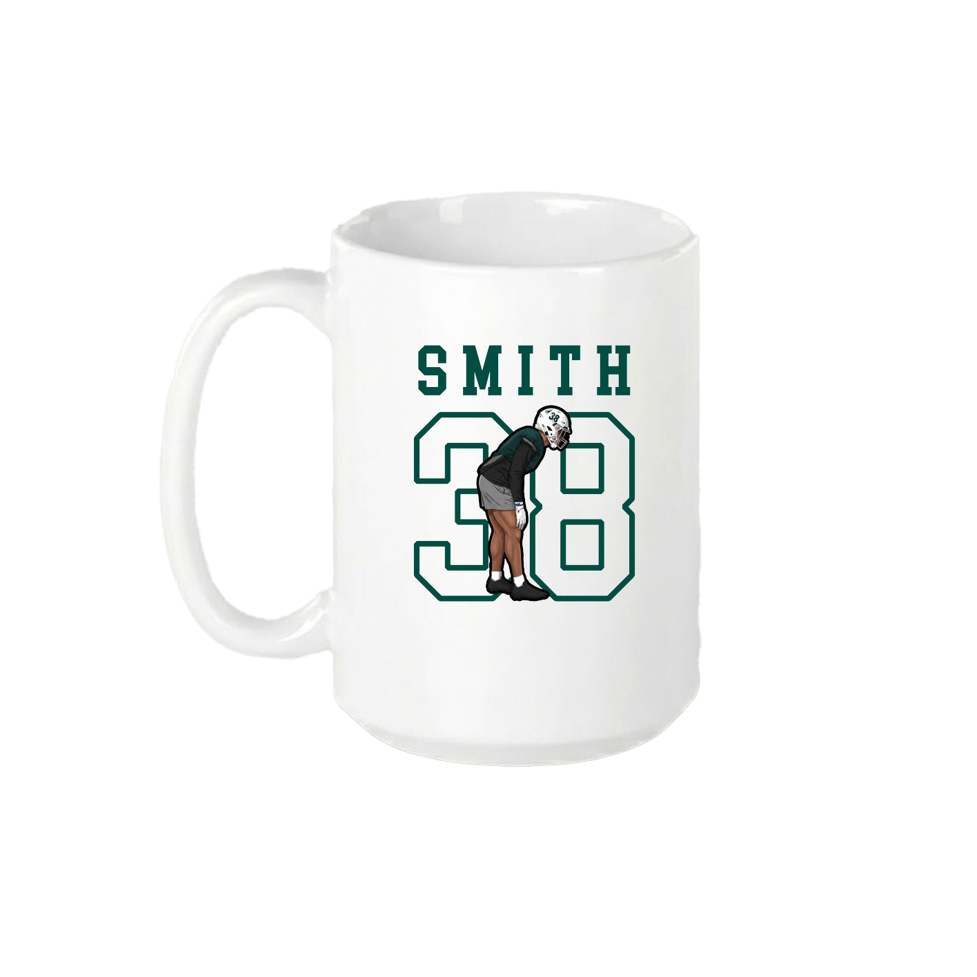 15oz Coffee Mug — Shirsey in White