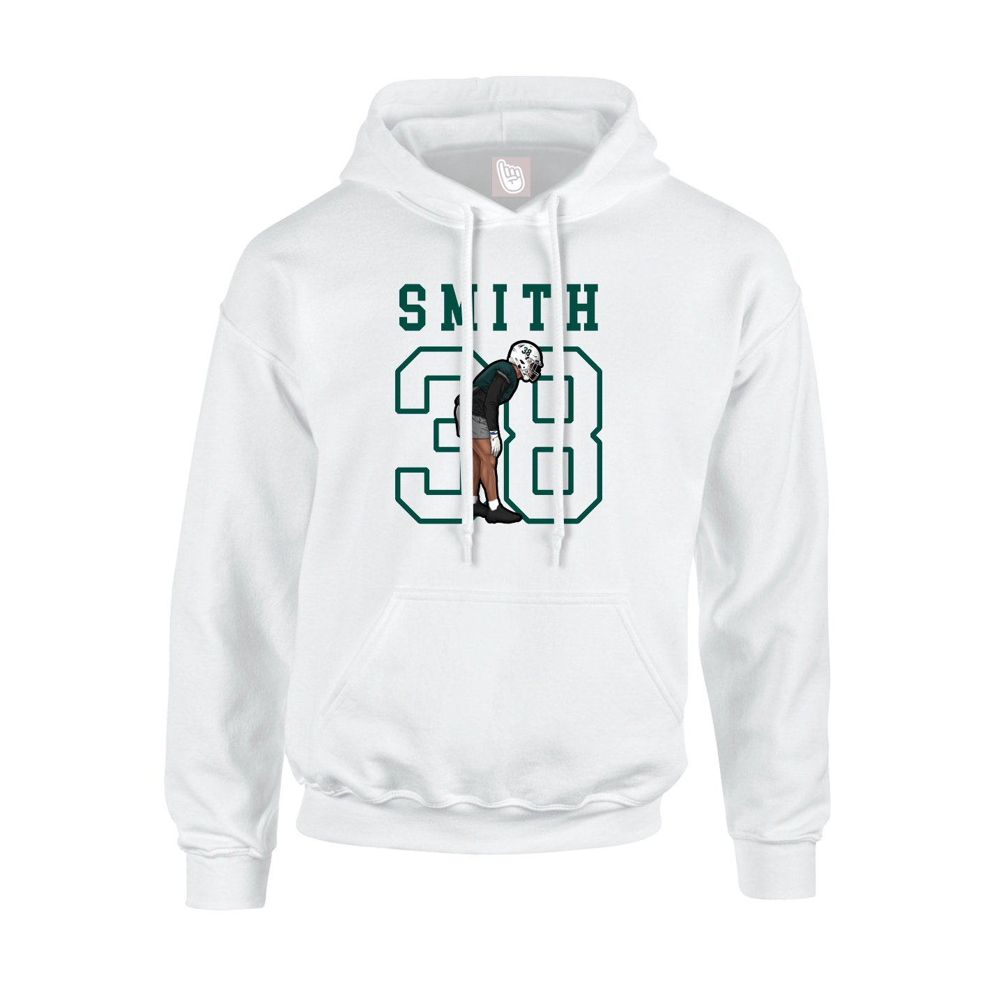 Youth Hoodie — Shirsey in White