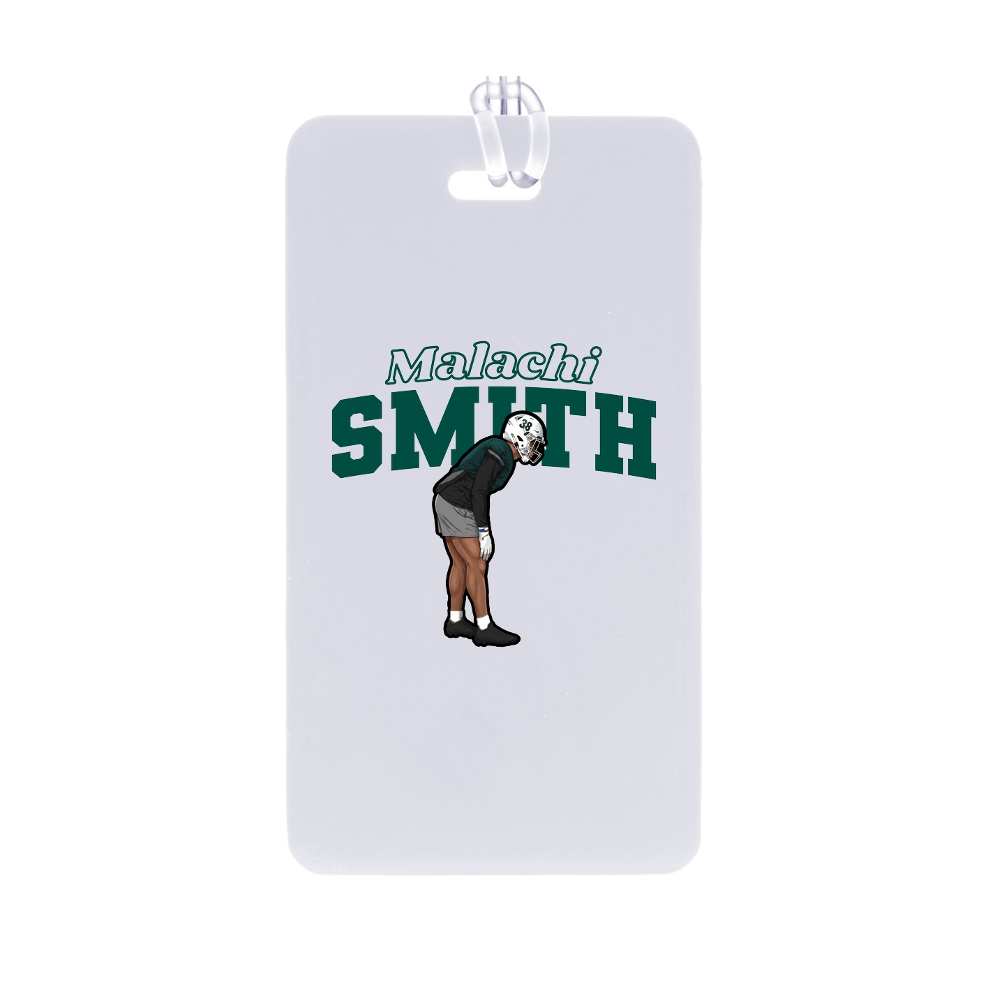 Bag Tag — Name Arch in Classic