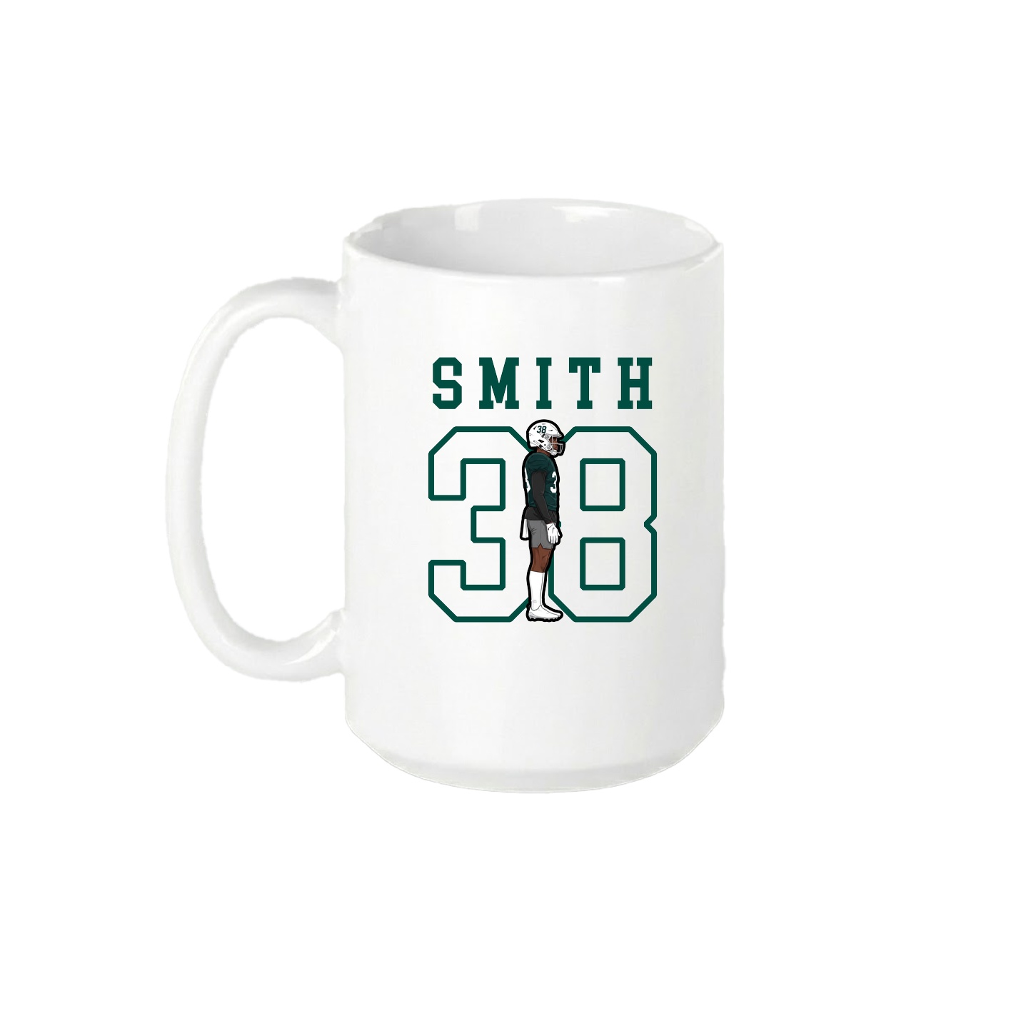 15oz Coffee Mug — Shirsey in White