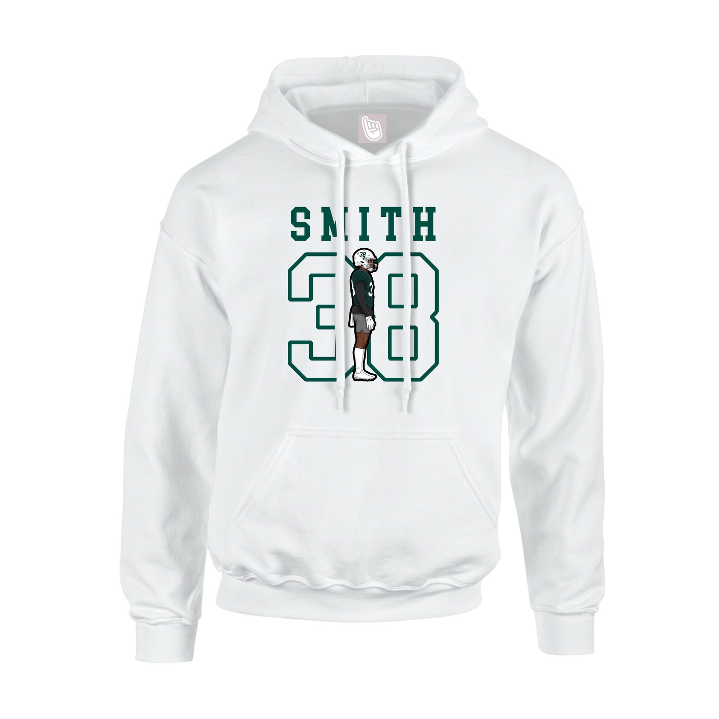 Youth Hoodie — Shirsey in White