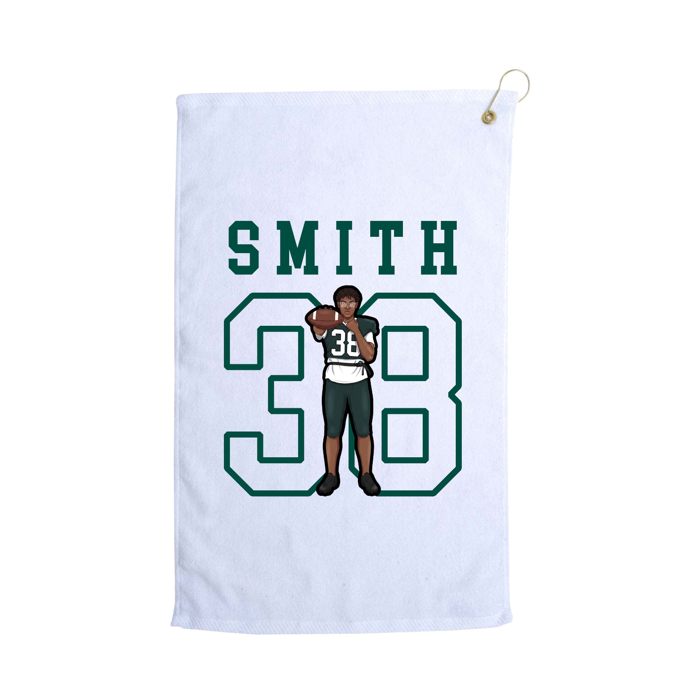 Golf Towel — Shirsey in White