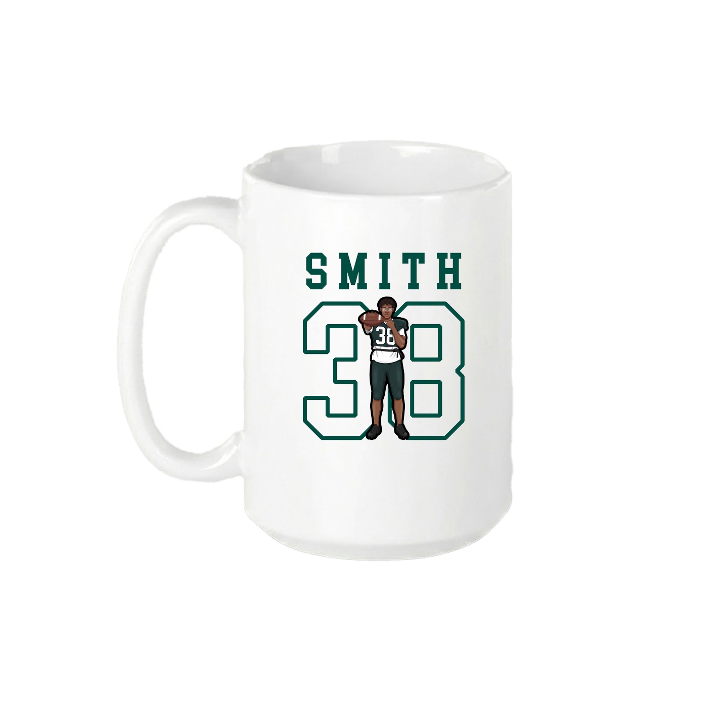15oz Coffee Mug — Shirsey in White