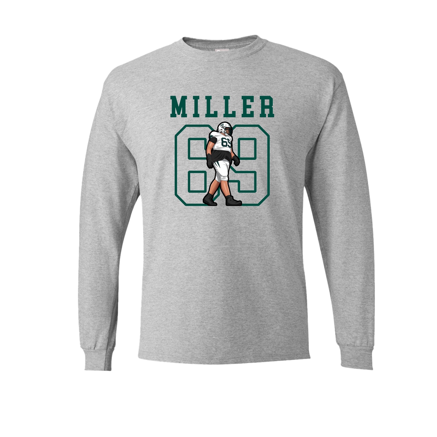Long Sleeve Tee — Shirsey in Grey