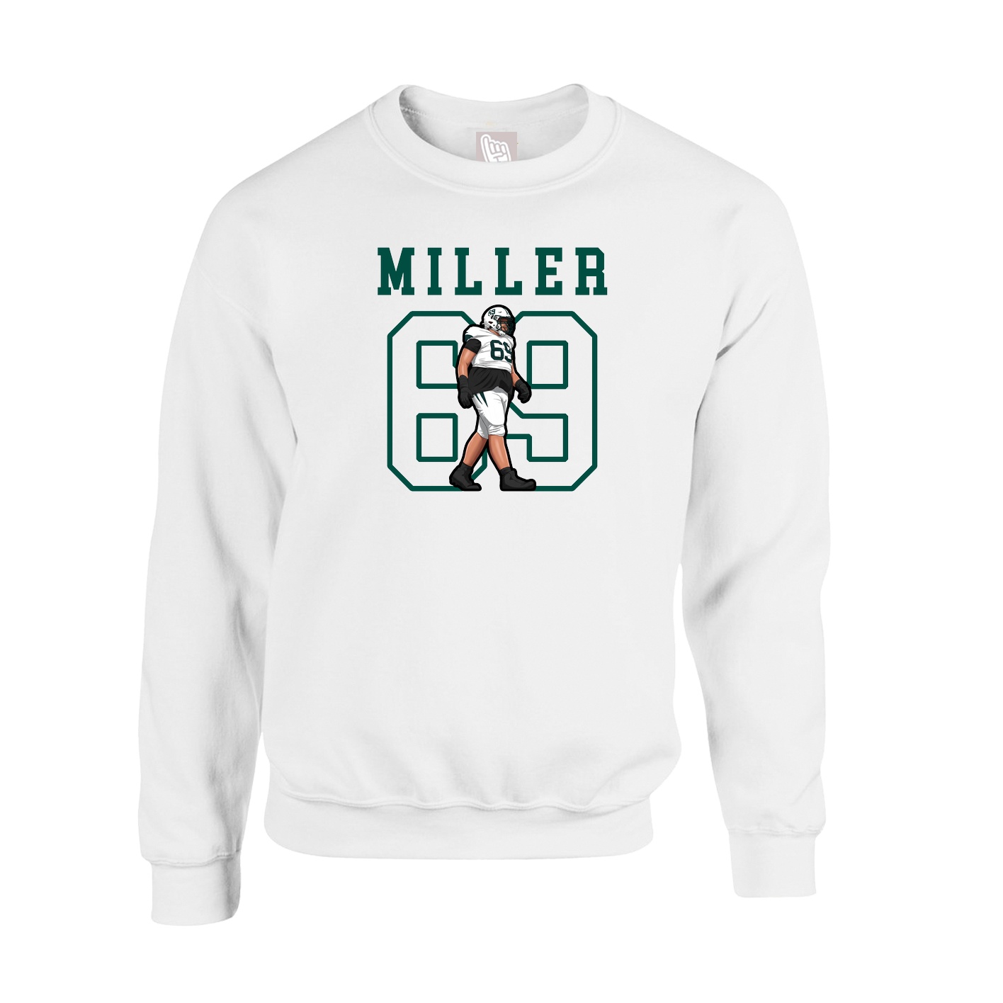 Fleece Crew — Shirsey in White