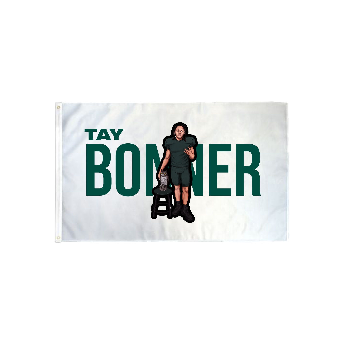 3x5 Flag — Player Name in Classic