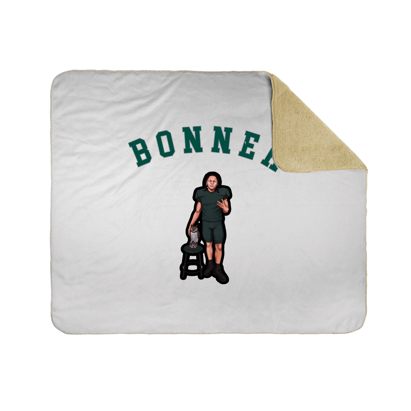 Throw Blanket — Shirsey Arch in White